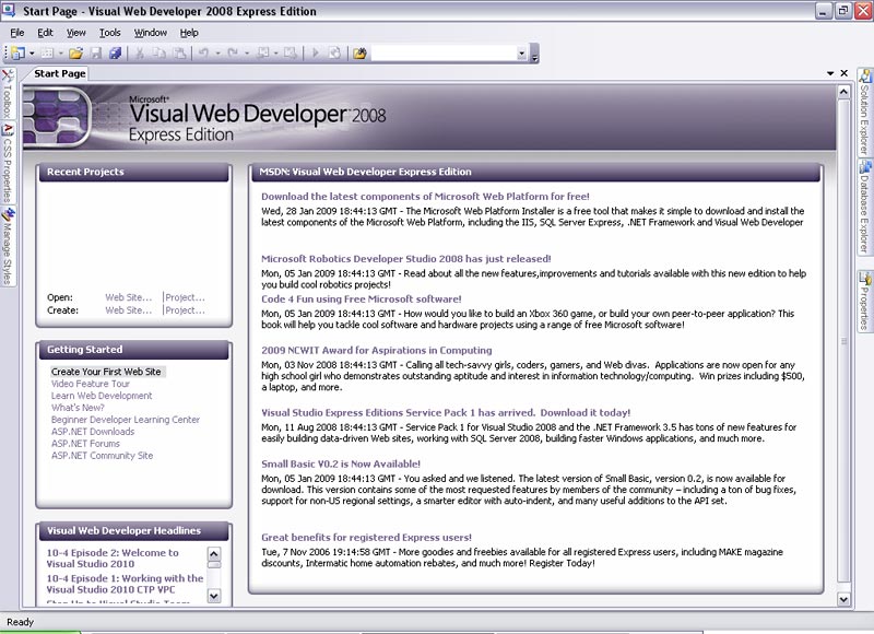 Resultado de imagen para visual web developer